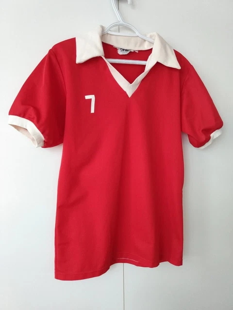 Vintage Rugby Shirt - Port Arms Hotel #7 1970s Retro Sports Uniform Top