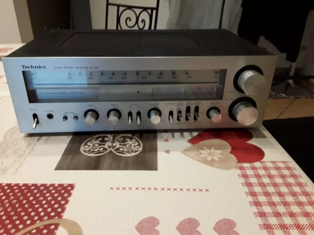 Ampli  Tuner Technics Stereo Receiver Sa-400 Annee 78/79 Vintage