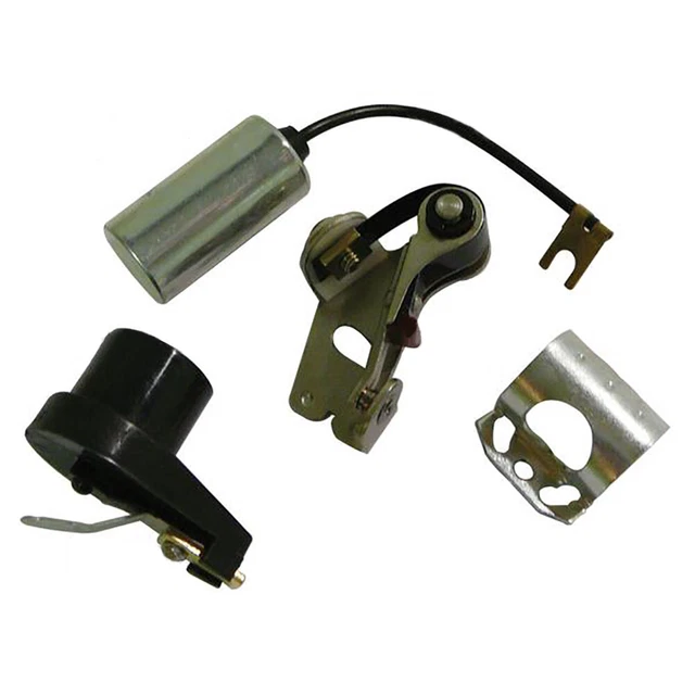 Ingition Kit-Points-Condensor-Rotor Fits Massey Ferguson 135 150 w/Perkins Engin