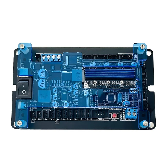 Scheda Di Controllo Regolatore Motore Passo-passo GRBL 4 Assi Per - Foto 9