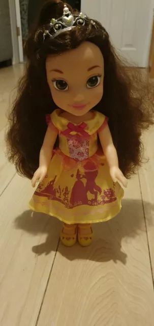 Disney Princess Belle Doll Beauty And The Beast 14" Toddler Doll - VVGC