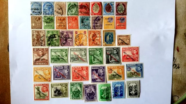 commonwealth stamps, malta