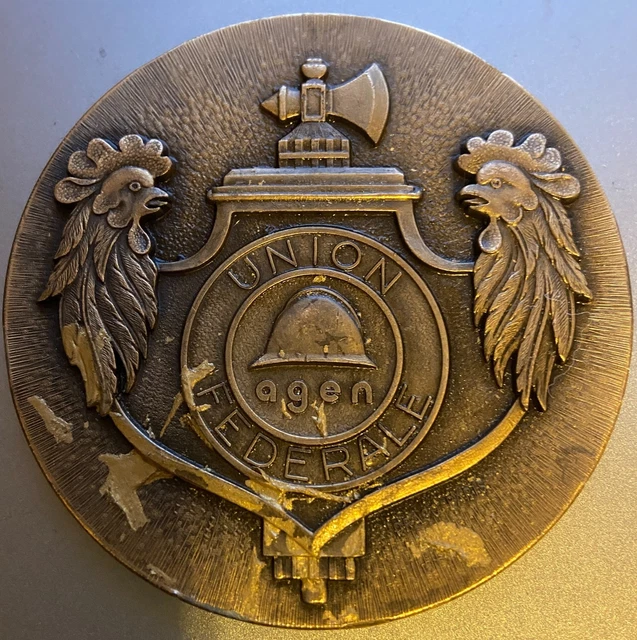 Bg3631 - Old Combatants Insignia 1914-18 Vaudricourt (Pas-de-Calais
