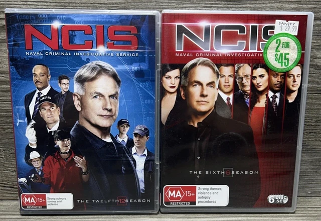 2 NCIS DVD Boxsets Season 6 & 12 R4 Naval Criminal Investigation TV ...