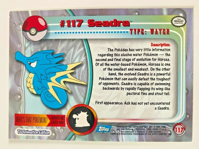 KANGASKHAN POKEMON TOPPS TV Animation Edition #115 1998 NEW Rare Card