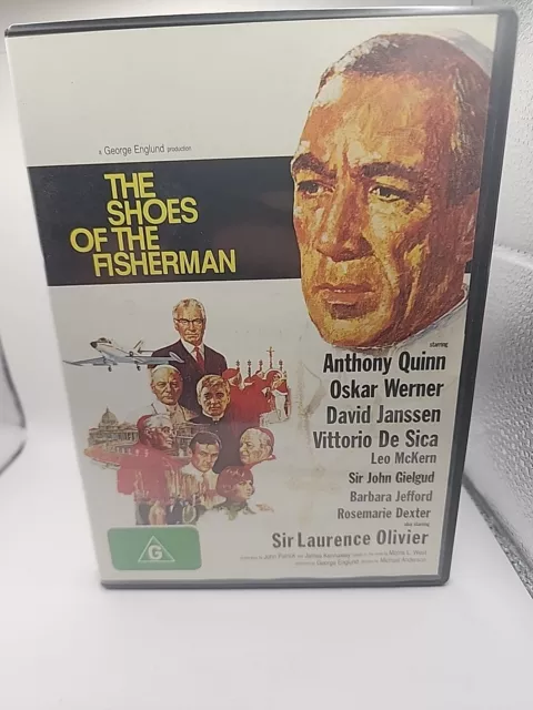 SHOES OF THE Fisherman, The (DVD, 1968) Free Shipping - #13 $9.95