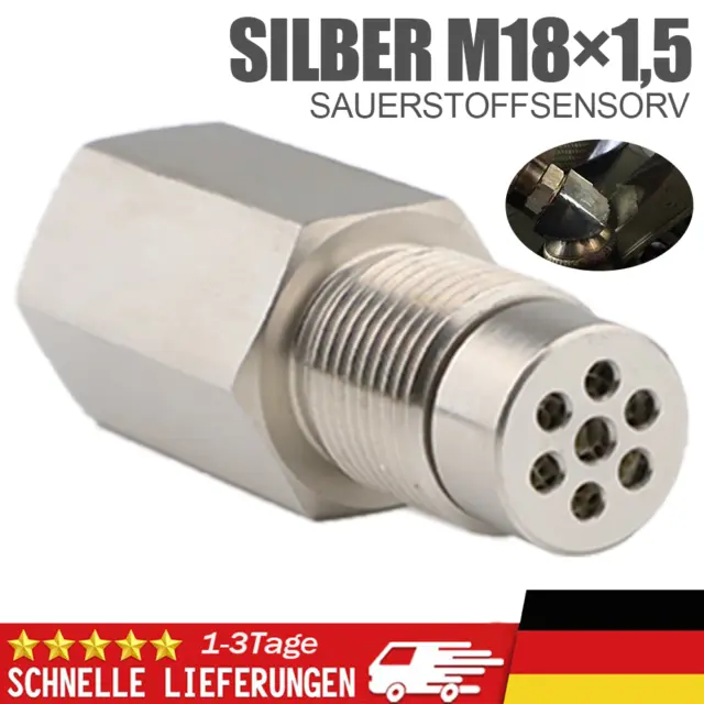 Sauerstoffsensor O2 M18x1.5 Lambda Eliminator Lambdasonde Verlängerungsadapter