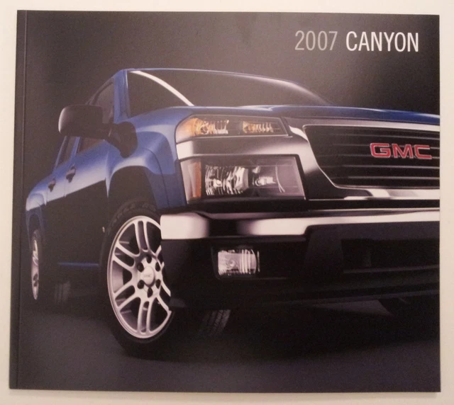 2007 GMC CANYON Pickup Truck Dealership Showroom Brochure 28 Pages