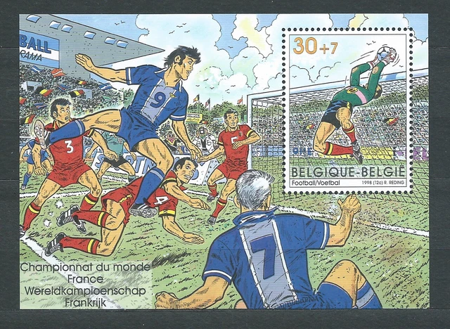 België Belgique - 1998 Yt 75 Football - Bloc Neuf** Mnh Luxe
