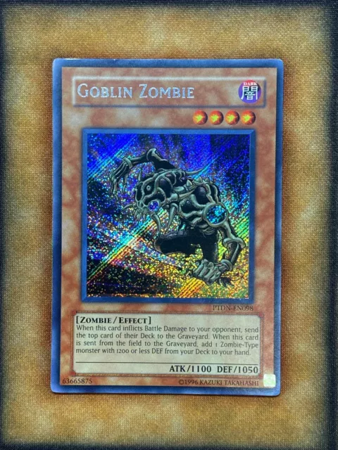 Yugioh Goblin Zombie PTDN-EN098 Secret Rare LP