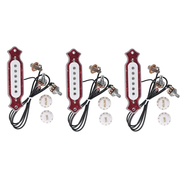 3X3X Single Coil Magnetic Acoustic Guitar Pickup W2L5
