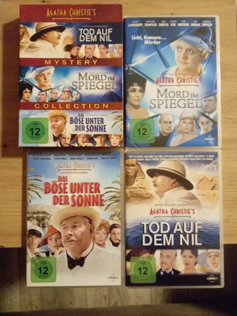 Agatha Christie: Tod auf dem Nil Mord im Spiegel, Das Böse unter der Sonne DVD