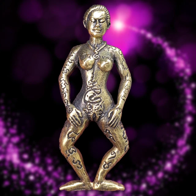 Thai Amulet Charm INN Lover Man Woman Attraction Lucky Love Magic Talisman Luck