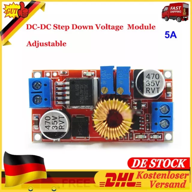 5A Modul Konverter Konstantstrom LED-Treiber Netzteil DC-DC Hochwertig Praktisch