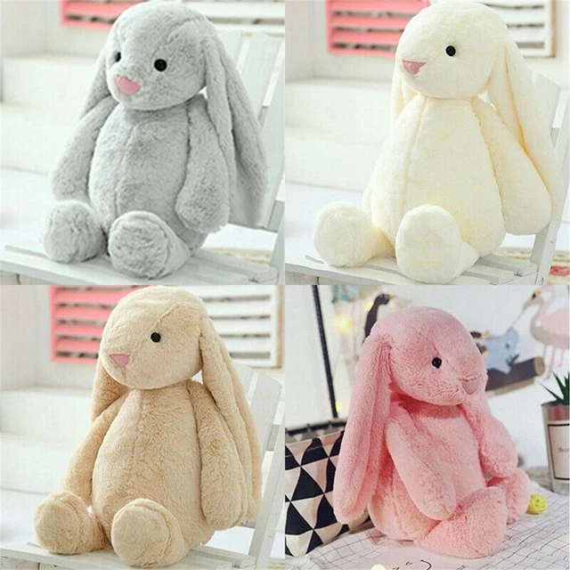 Mädchen Lange Ohren Bunny Plüschs pielzeug Kaninchen-Spielzeug Plüsch gefüllt