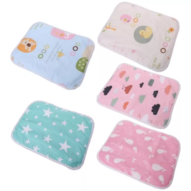 Baby Changing Pad Foldable Waterproof Diaper Reusable Mattress 35x45cm