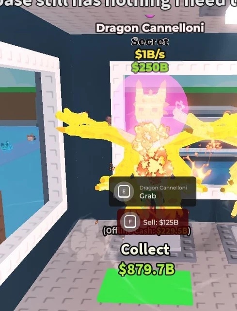Steal a Brainrot DRAGON CANNELLONI - Roblox Game Item