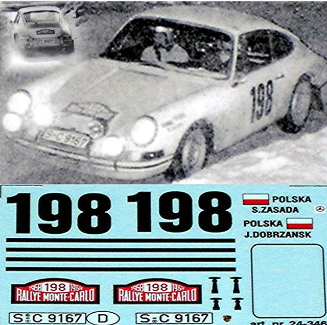 Miniature Trabant 601 Rallye Monte Carlo 1970 - Franz Galle, échelle 1/43, Neuve