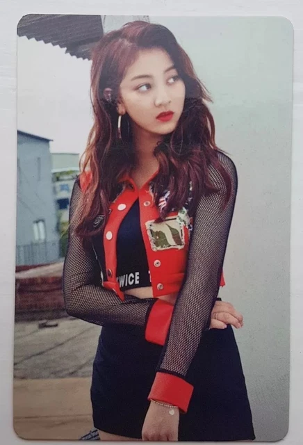 TWICE JIHYO OFFICIAL Photocard - Once Begins Look Ooh Ahh