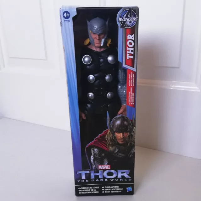 Marvel Hasbro Modellino 12" Thor The Dark World Avengers Titan Hero Series