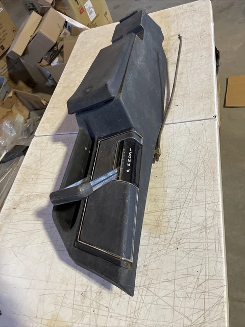 1971-1974 AMC Javelin AMX SST center Console And  Shifter Plate Bezel OEM
