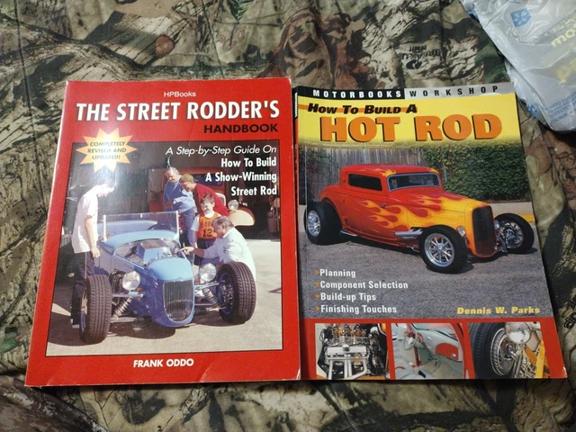 Rod Building Books HOT ROD CAR Building Books, How To Build A Hot Rod & The Street Rodders ...