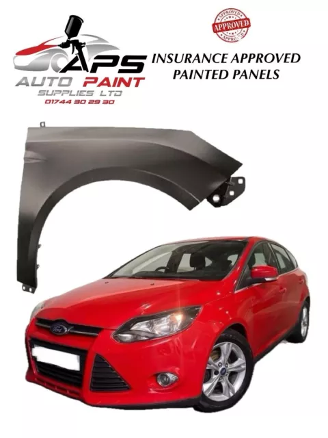 FRONT WING FORD FOCUS MK2 2004 TO 2011 TITANIUM GREY DRIVERS SIDE