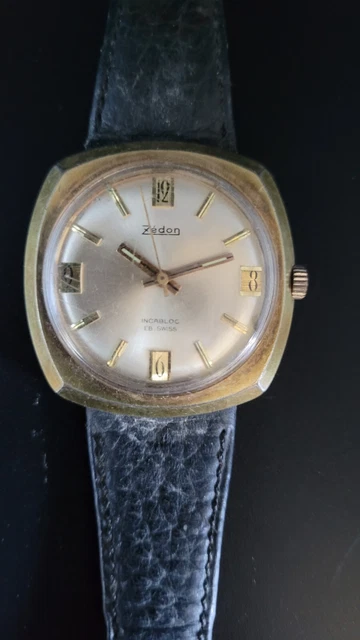 Mouvement De Montre Zedon 5-37 - Pour Réparation Ou Pièces Détachées - Occasion