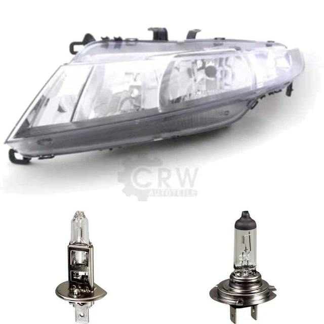 Phare Halogène Droit H4 Pour Honda Civic IV Hatchback (EG) 10.91-11.95 – Pour Volant à Gauche, Sans Xénon