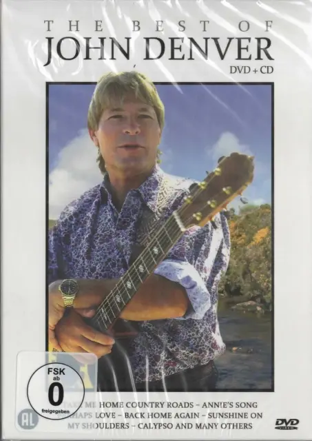 The Best Of John Denver DVD & CD NUOVO canzone Take Me Home Country Roads Annies