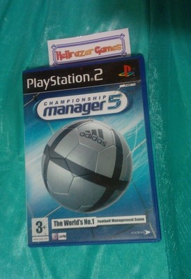 CHAMPIONSHIP Manager 5 testato ps2 GIOCO vicino a completare PLAYSTATION nessun manuale 