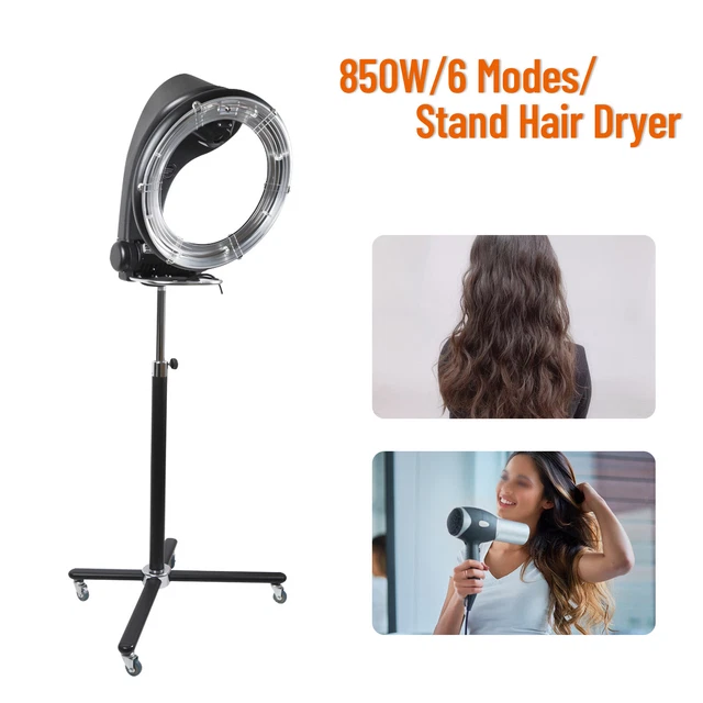 Electric Orbiting Infrared Hair Dryer Stand Color Processor Salon Machine 850W