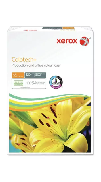 Xerox Colotech+ FSC3 A4 120gsm Colour Laser Printer Paper Ream 500 Sheets