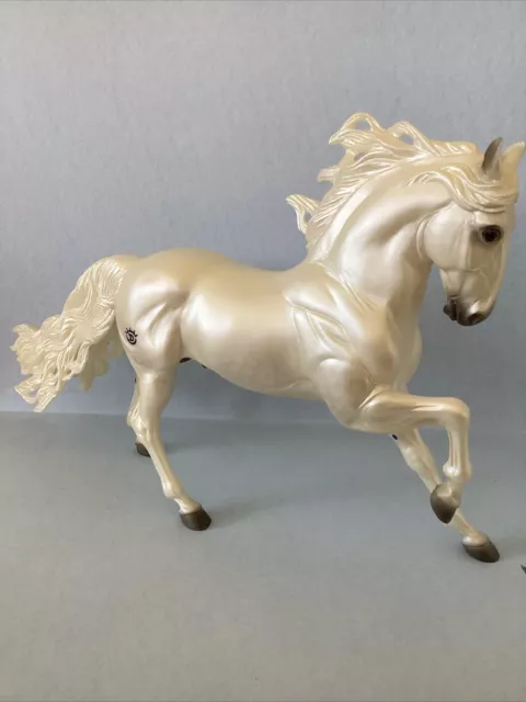 Breyer Andalusian Stallion TEMPLADO Pearly White