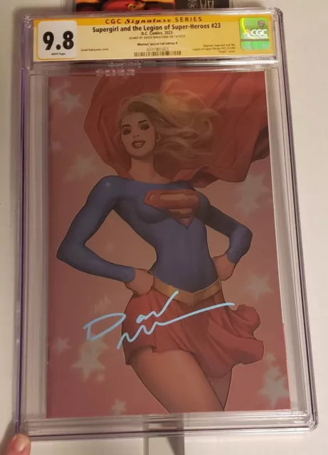 Supergirl and the Legion of Super Heroes 23 CGC 9.8 SS Virgin Foil Nakayama SDCC