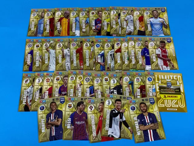 2020 Adrenalyn FIFA 365 Limited Edition Sandwiches Lot of 41 Cards All Different