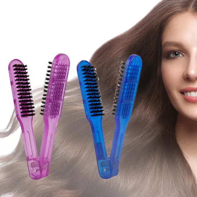 Splint Comb Anti-Static Double Sided Hair Brush Hair Straightener Rapid Shapi Th
