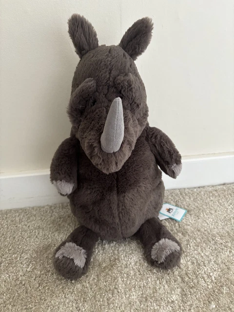Roderick Rhinoceros JELLYCAT RODERICK RHINOCEROS RETIRED BNWT £77.28 - PicClick UK