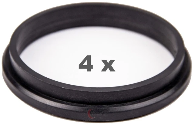 4 Anelli Di Centraggio 60,1 X 57,1 Mm Per AEZ Dotz Discreto - Foto 4