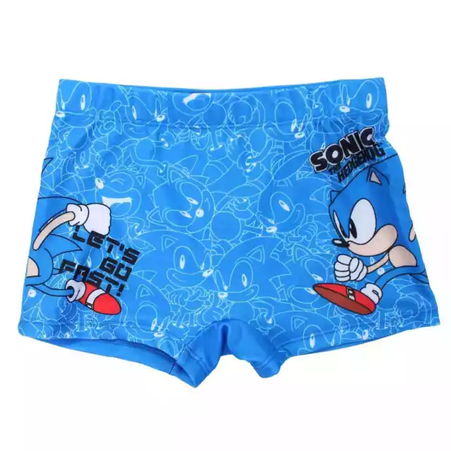 Boys Children Child Kids Sonic Swimming Boxer Swim Trunk age 3-8 years