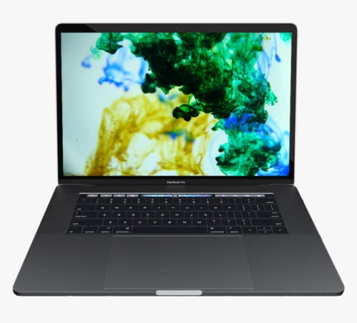 Apple MacBook Pro 15,4", 16 GB RAM 512 GB SSD, Intel Core i7 8a gen. 2,6 GHzSpace 2