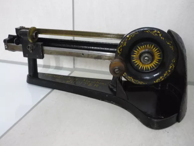 Bleistift Schärfmaschine Jupiter "Ur-Modell" vor 1905 Anspitzer Spitzmaschine