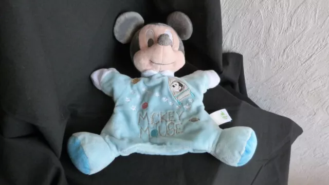 doudou  marionnette  mickey disney baby   mickey mouse ,fusee, etoiles blanc