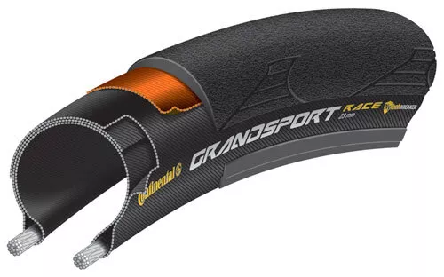 Continental Grand Sport Race Folding Tyre in Black - 700 x 28mm 2