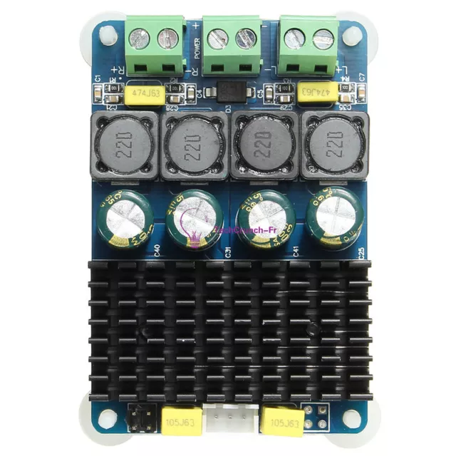 12V 24V TDA7498 Class D 2X100W Dual Channel Audio Stereo Digital Amplifier Board