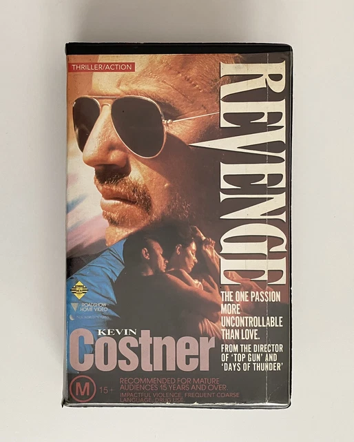 REVENGE [VHS] ROADSHOW Video Clamshell Box Ex-Rental Tape Scott Costner ...