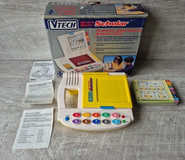 Small Talk Vtech 1989-90 VTECH LITTLE Talking Scholar Children's Age 3-6 Educational Toy ...