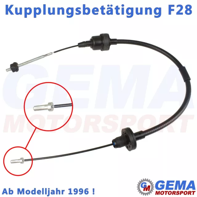 Calibra Turbo ab Bj96 Kupplungsseil C20LET F28 Getriebe Kupplungsbetätigung