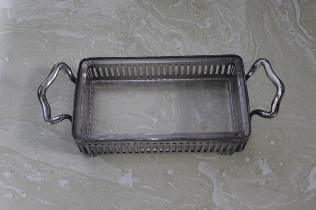 Vtg. Knickerbocker Silver Co. Sugar Packets Holder