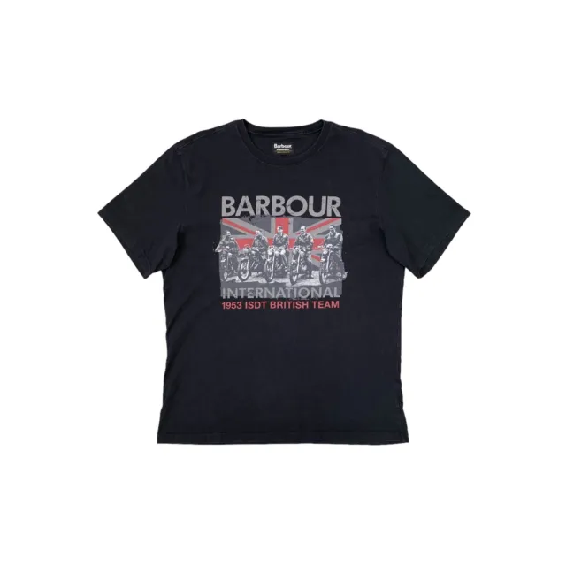 Barbour International 1953 British Team T-Shirt Size XXL